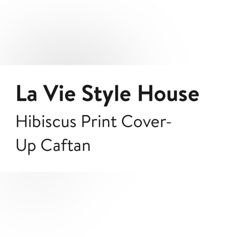 La vie style house coverup maxi NWT - Picture 4 of 4